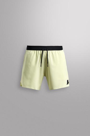 SHORT BÁSICO DE TREINO - Amarelo da Zara