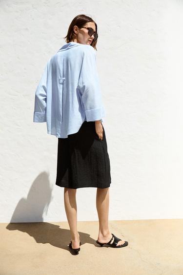 Image du produit - Blanc / Bleu ciel de Zara - Image 4