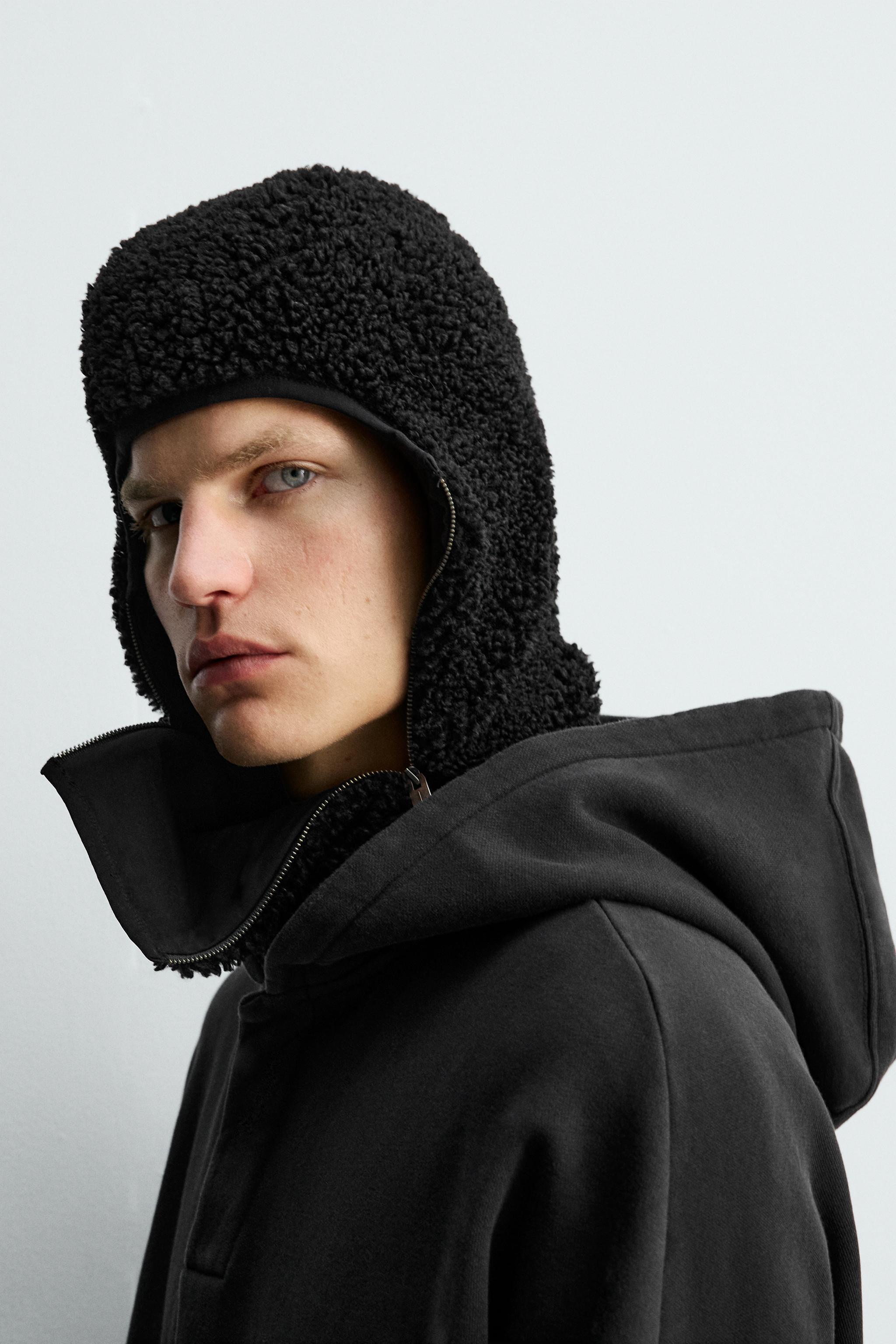 FAUX SHEARLING BALACLAVA X SR_A