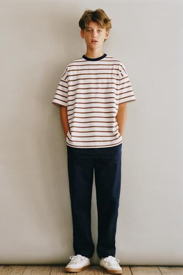 PANTALÓN SLIM CHINO BÁSICO - Marino de Zara