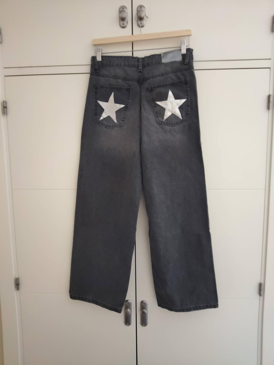 WIDE-LEG JEANS WITH STARS - Image 2