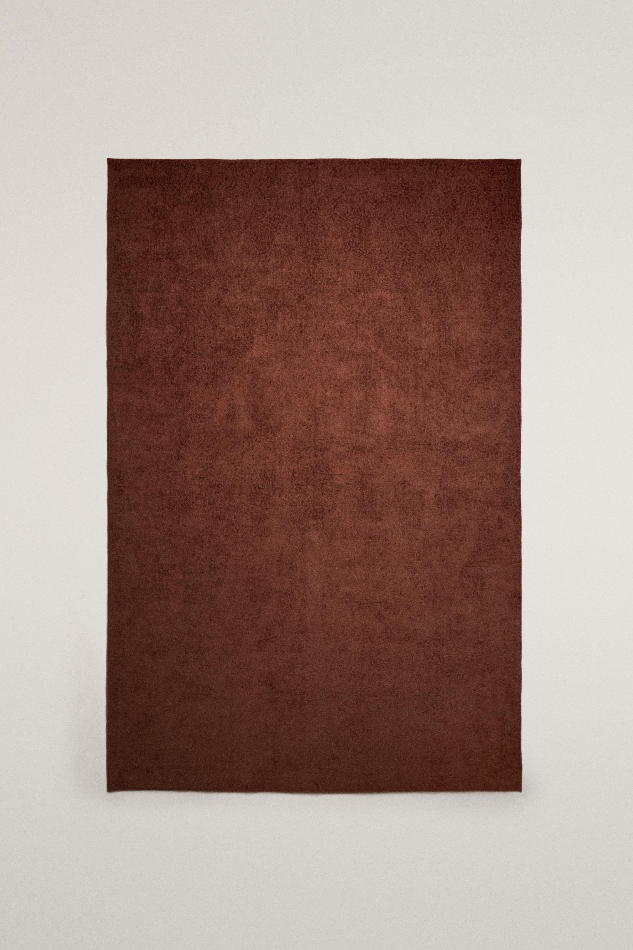 COUVERTURE CHENILLE JACQUARD