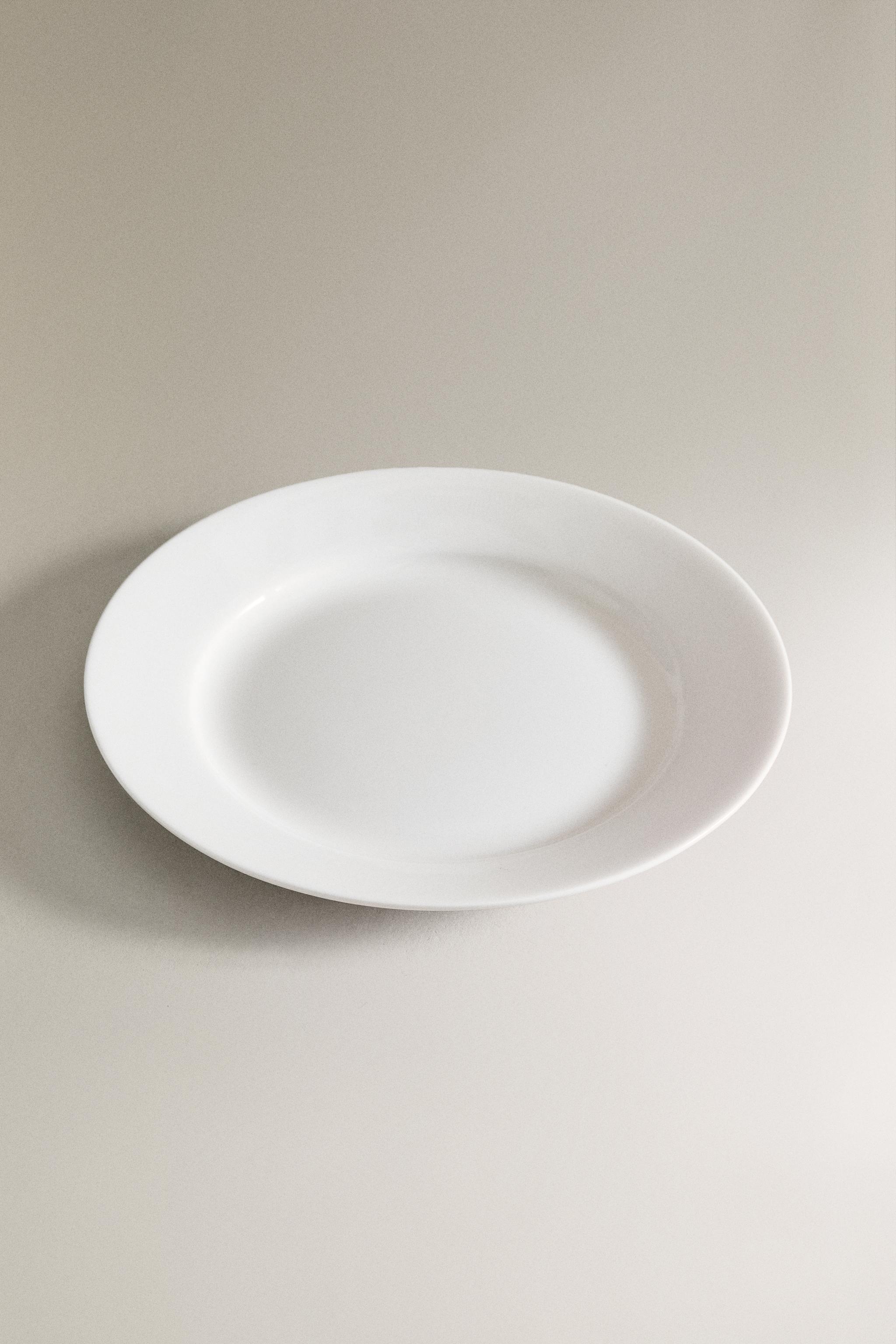 BONE CHINA SIDE PLATE - White | ZARA United States