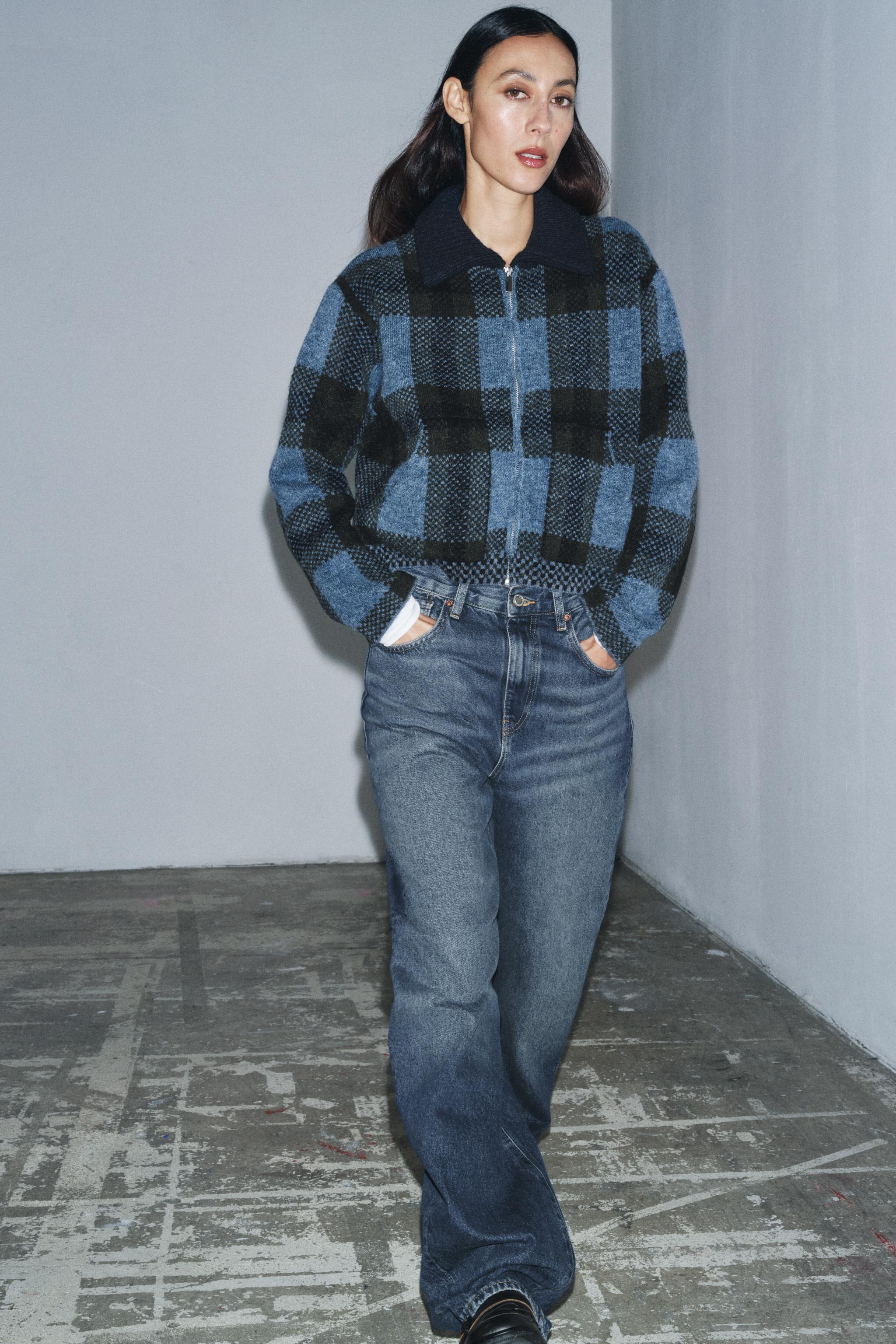 ZW COLLECTION HIGH-WAIST BALLOON JEANS