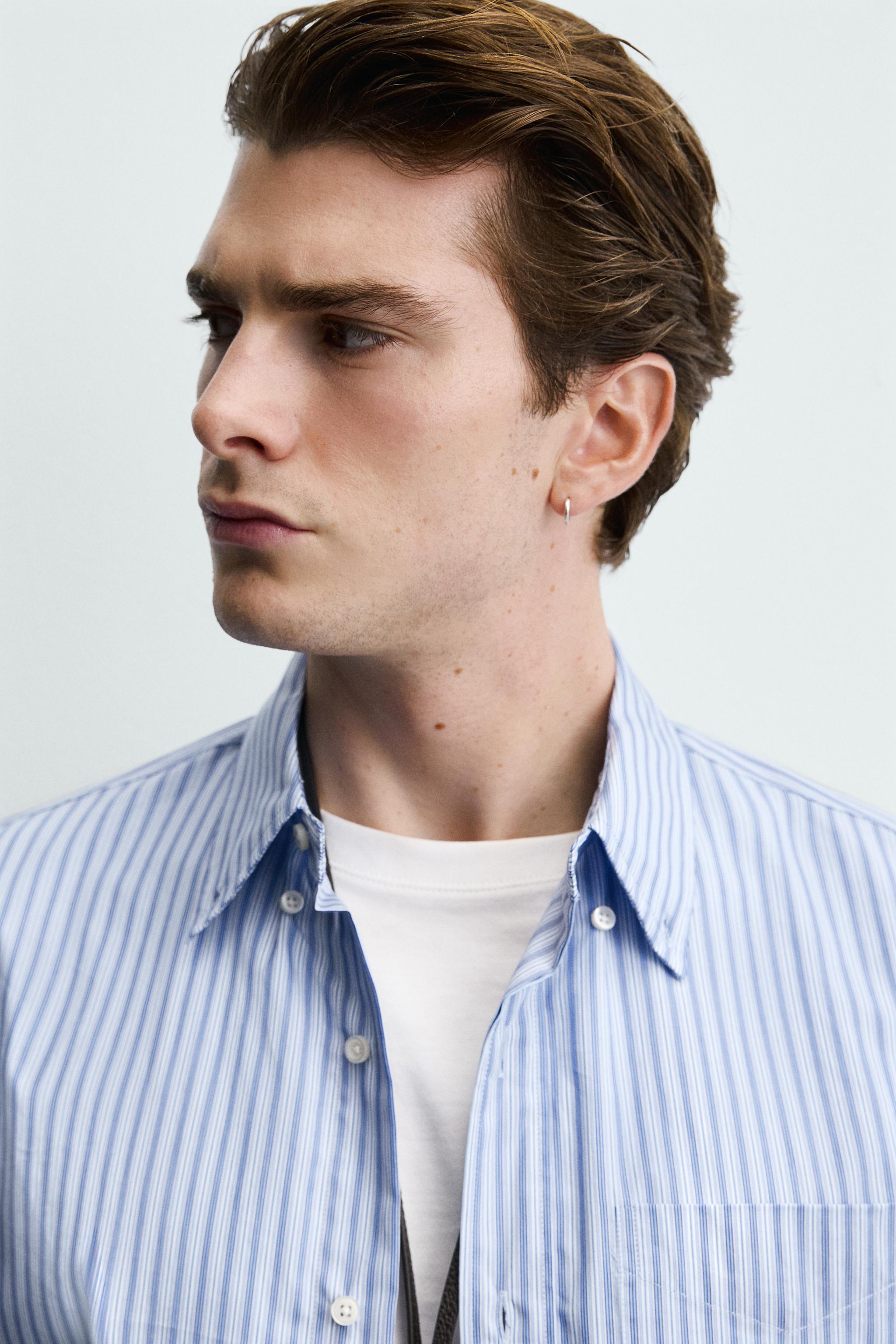 CHEMISE REGULAR FIT À RAYURES