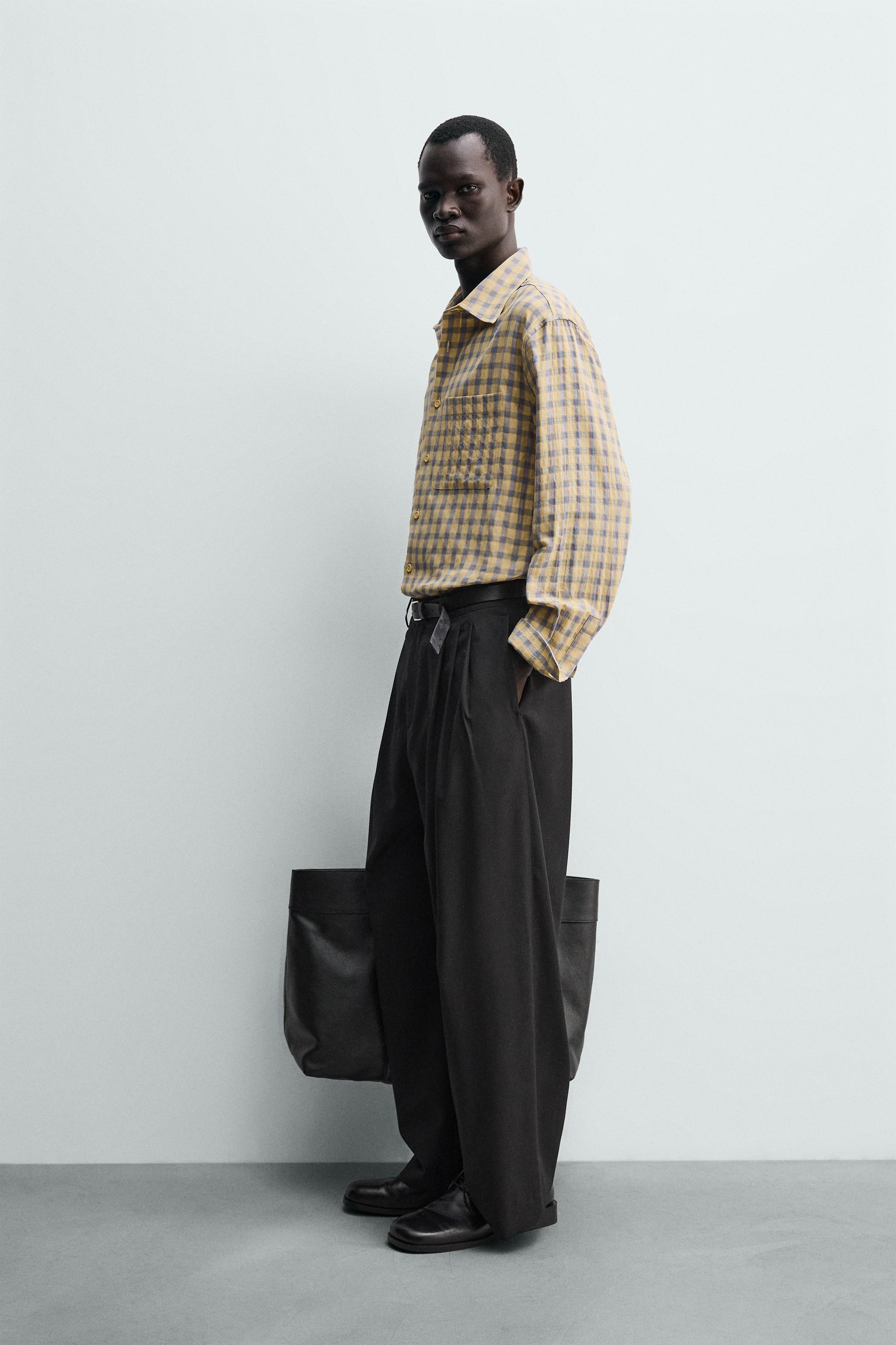 CHEMISE RELAXED FIT À CARREAUX