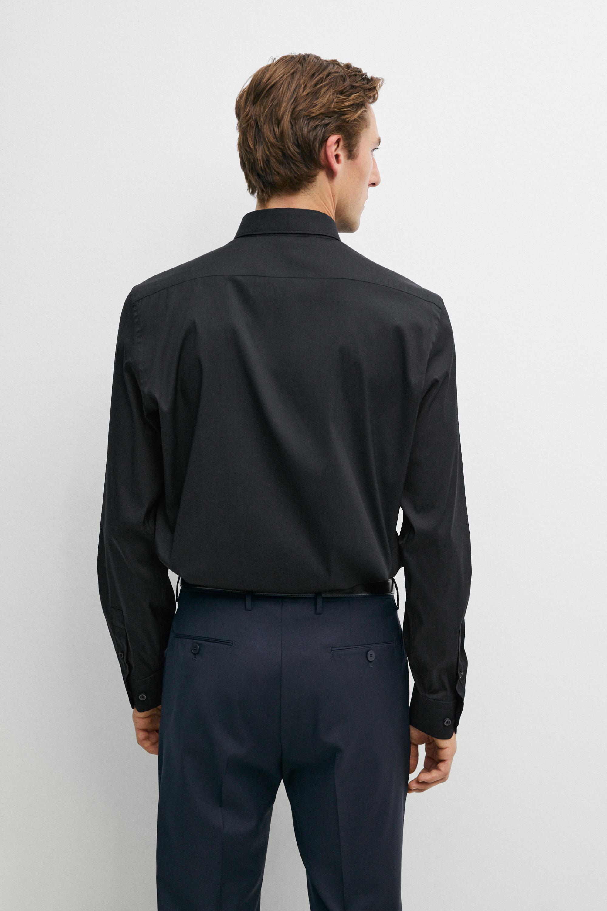 Slim fit stretch shirt