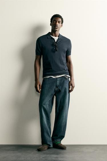 POLO PUNTO REGULAR FIT - Marino de Zara - Imagen 0