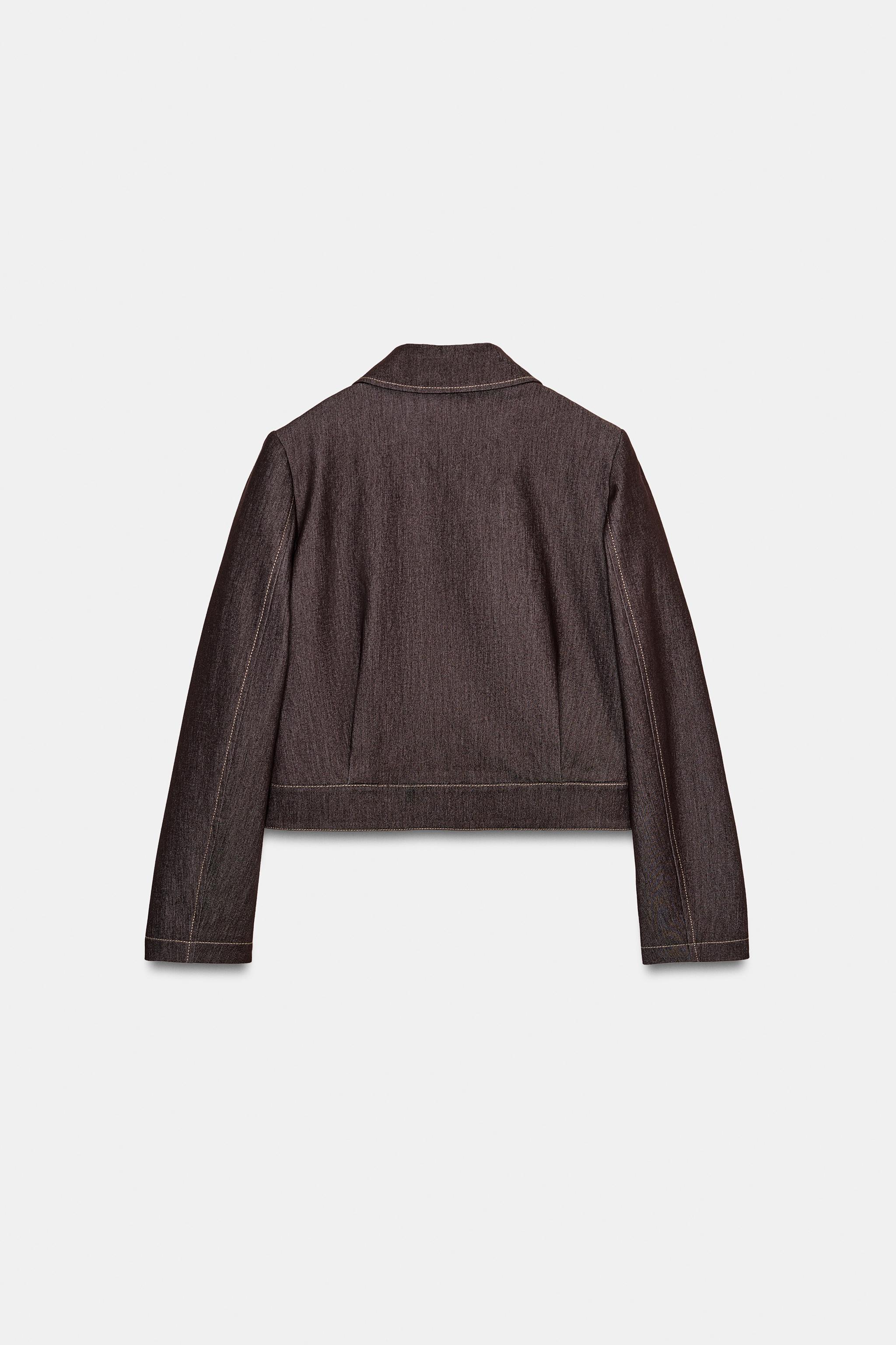 SHORT JACKET WITH FLAP POCKETS