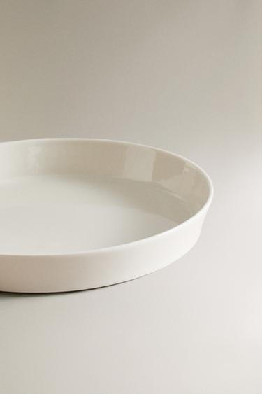 PORCELAIN SOUP PLATE - White by Zara - Image 3