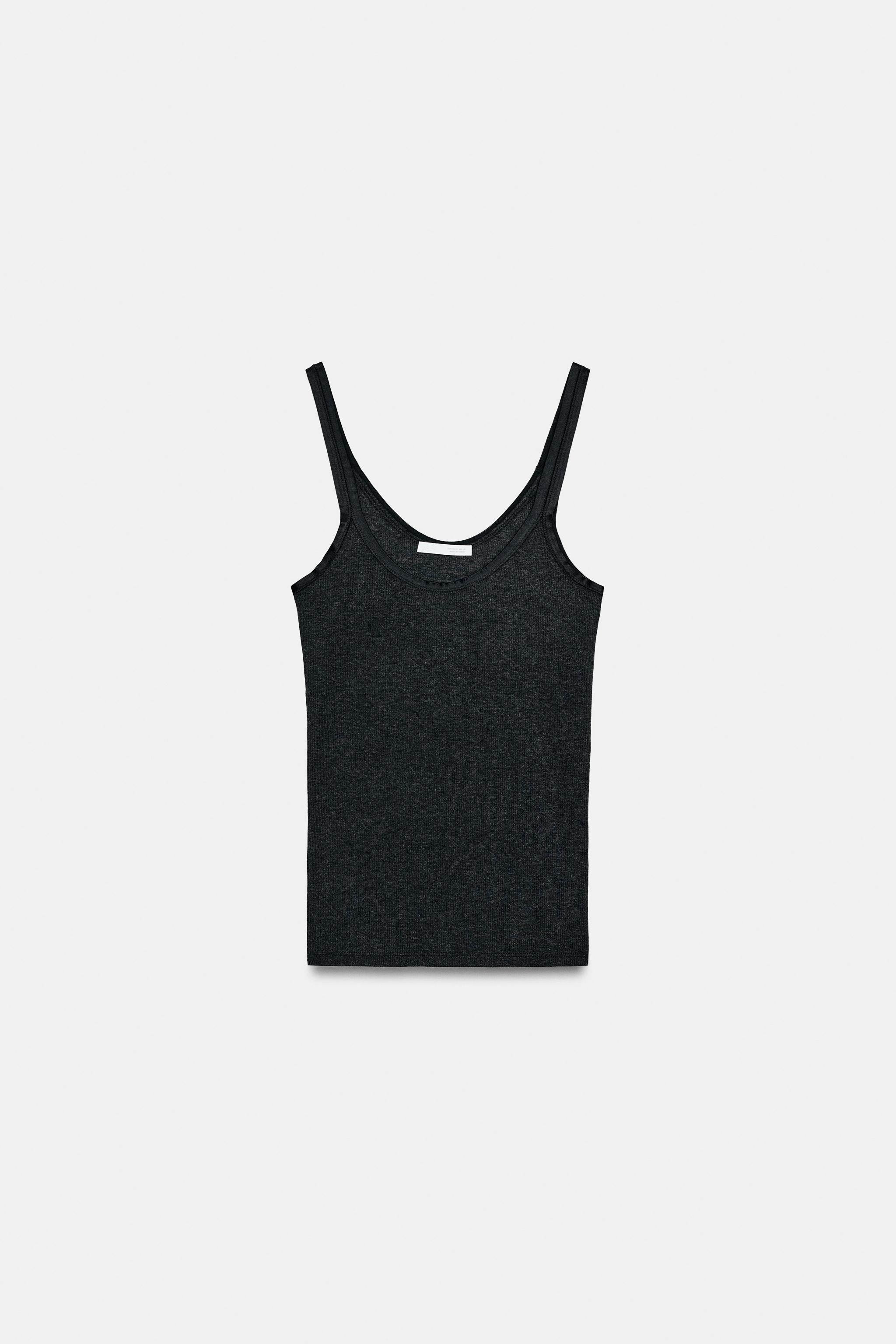 FİTİLLİ ASKILI T-SHIRT