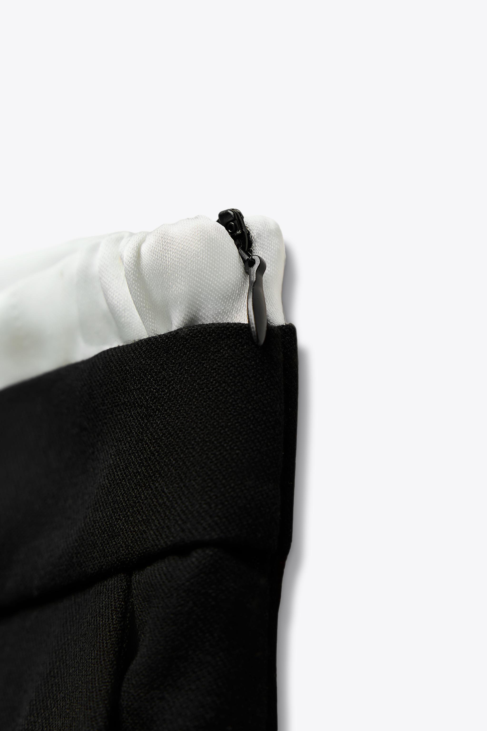 ZARA ダブルウエストチノパン TRF ワイドレッグ クロスウエスト ハイウエストジーンズ