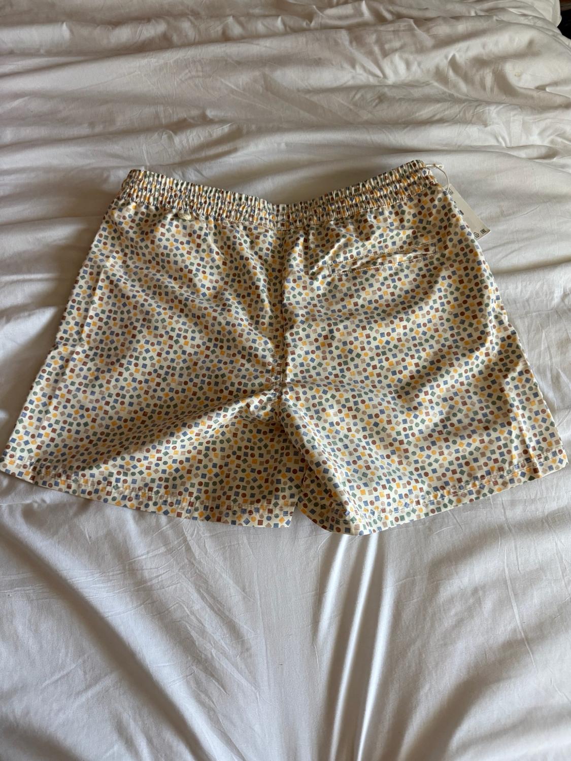 MID-LENGTH GEOMETRIC PRINT SWIMSUIT - Image 2