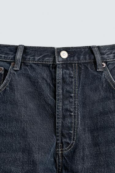 STRAIGHT FIT JEANS - Blue by Zara