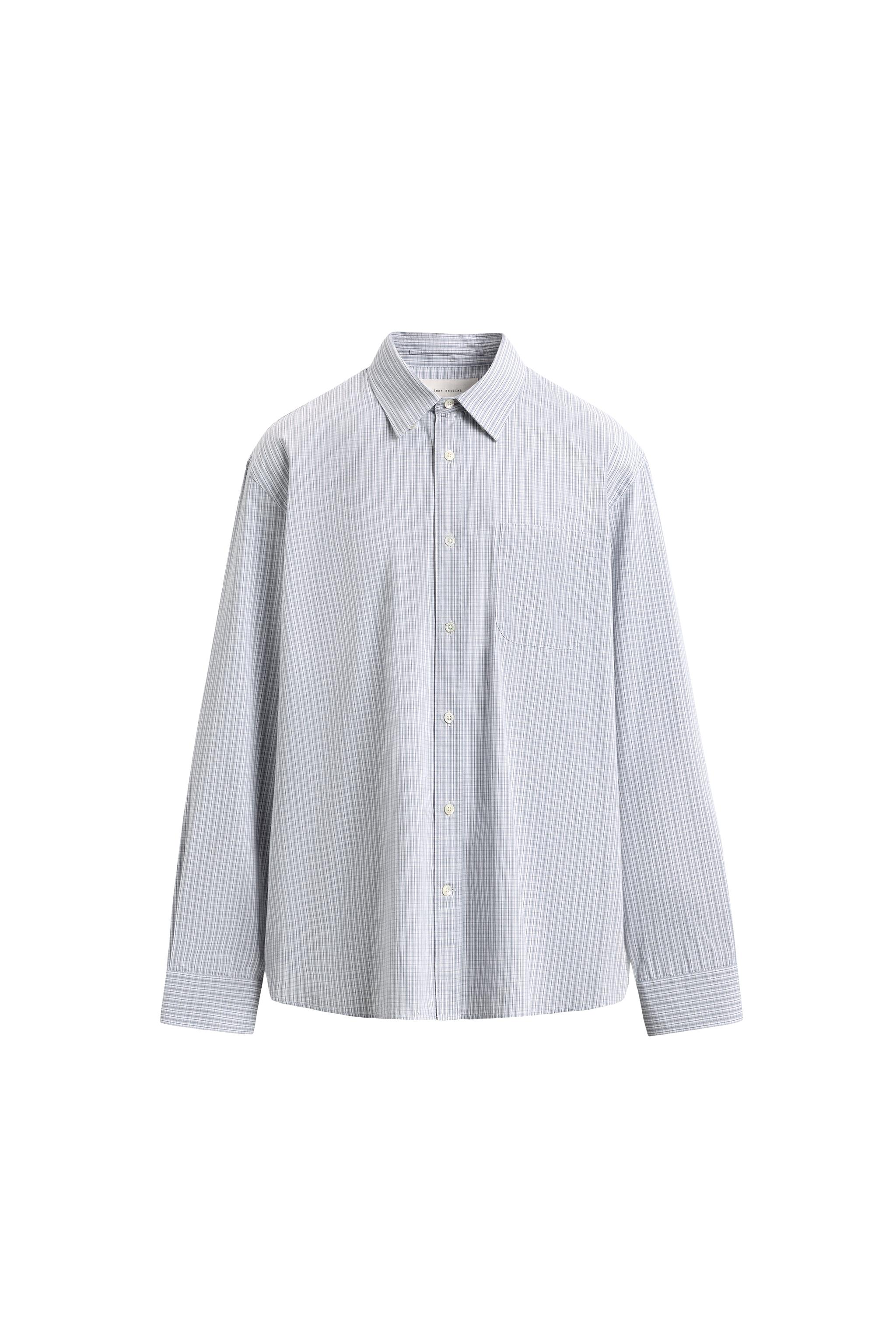 POPLIN CHECK SHIRT