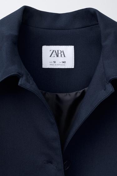 VESTE À POCHES - Bleu marine de Zara - Image 2