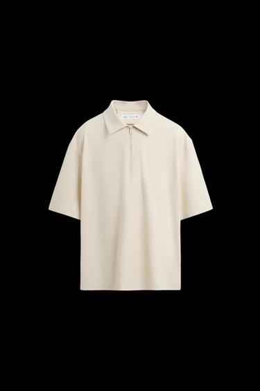 POLO TÉCNICO CREMALLERA - Crudo de Zara