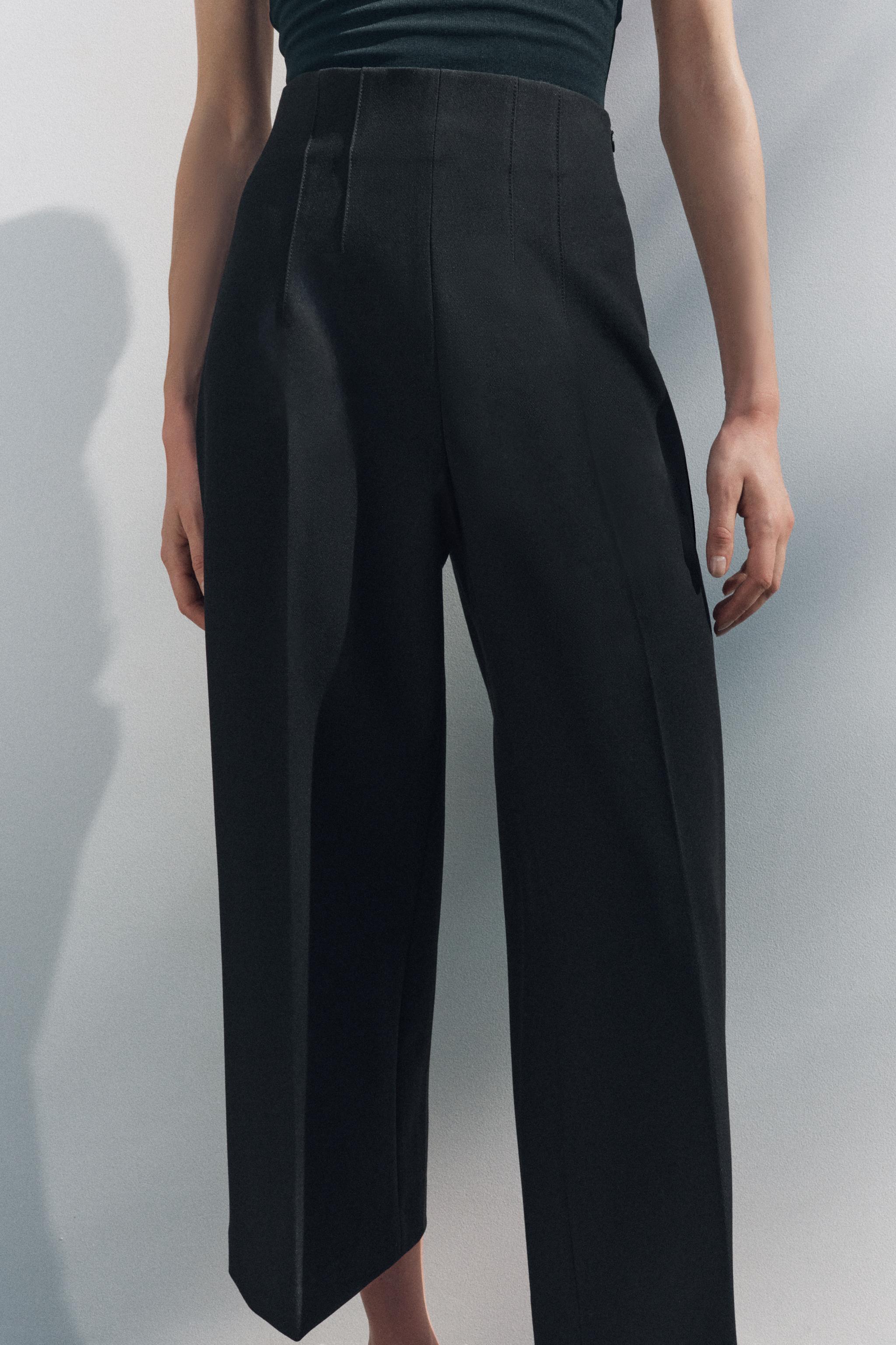 ZW COLLECTION キュロットパンツ - エクリュ | ZARA Japan / 日本