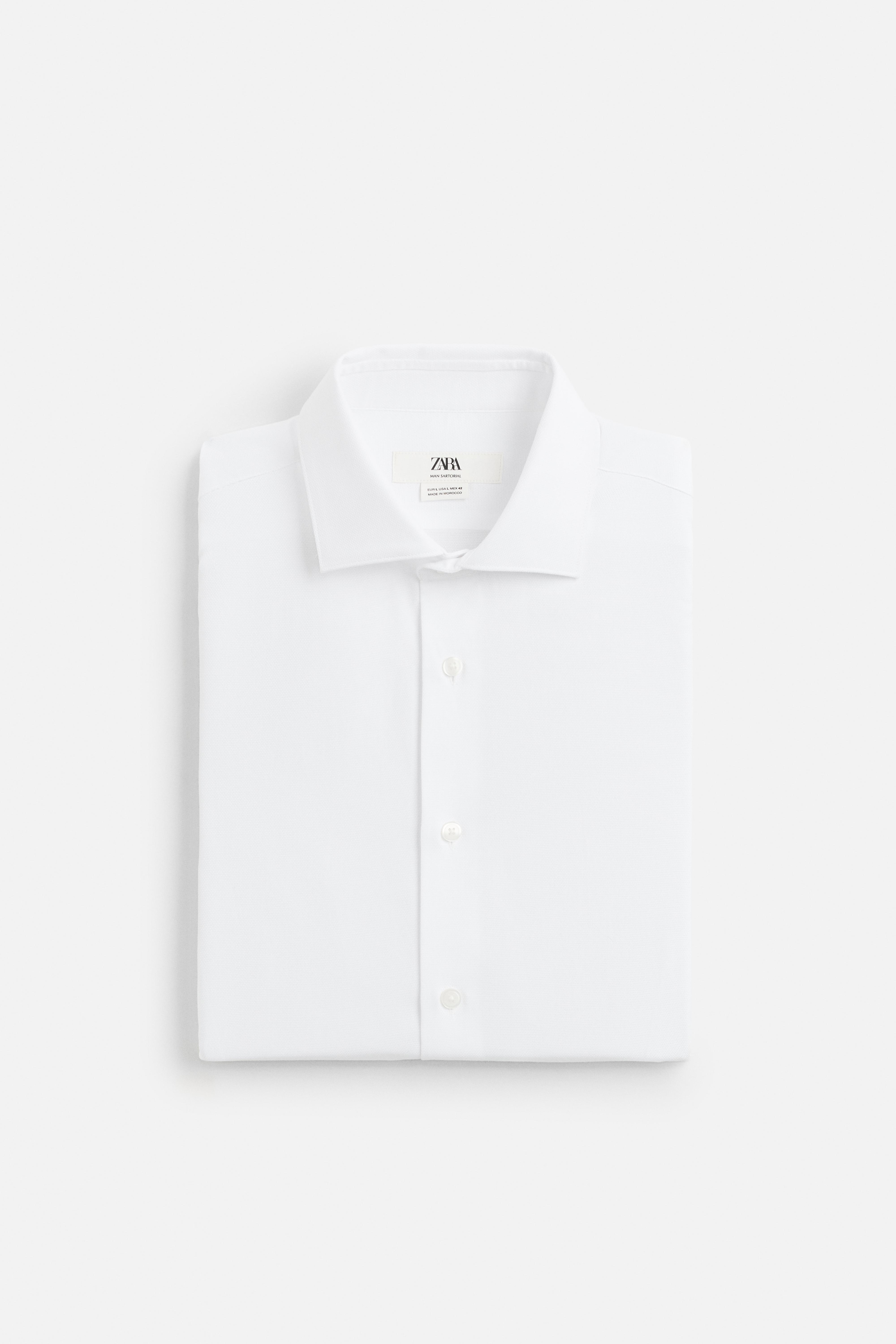 CHEMISE SLIM FIT STRUCTURÉE