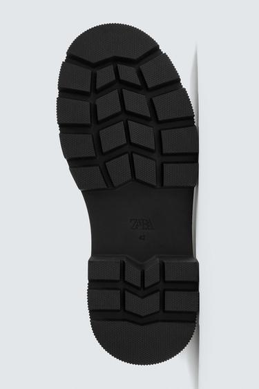 BOTTINES CHELSEA ÉPAISSES - Noir de Zara - Image 3