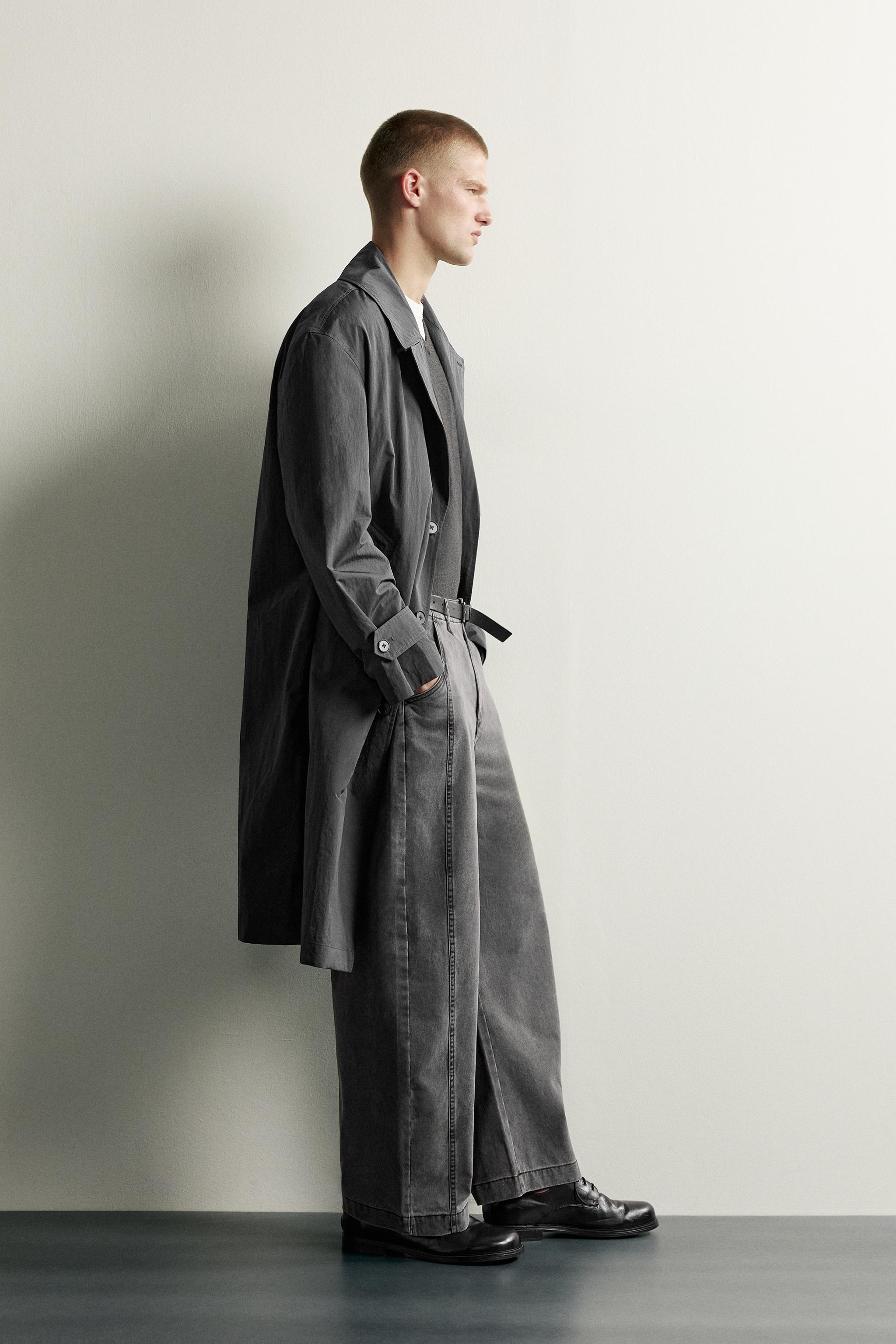 SEAMED BALLOON FIT PANTS