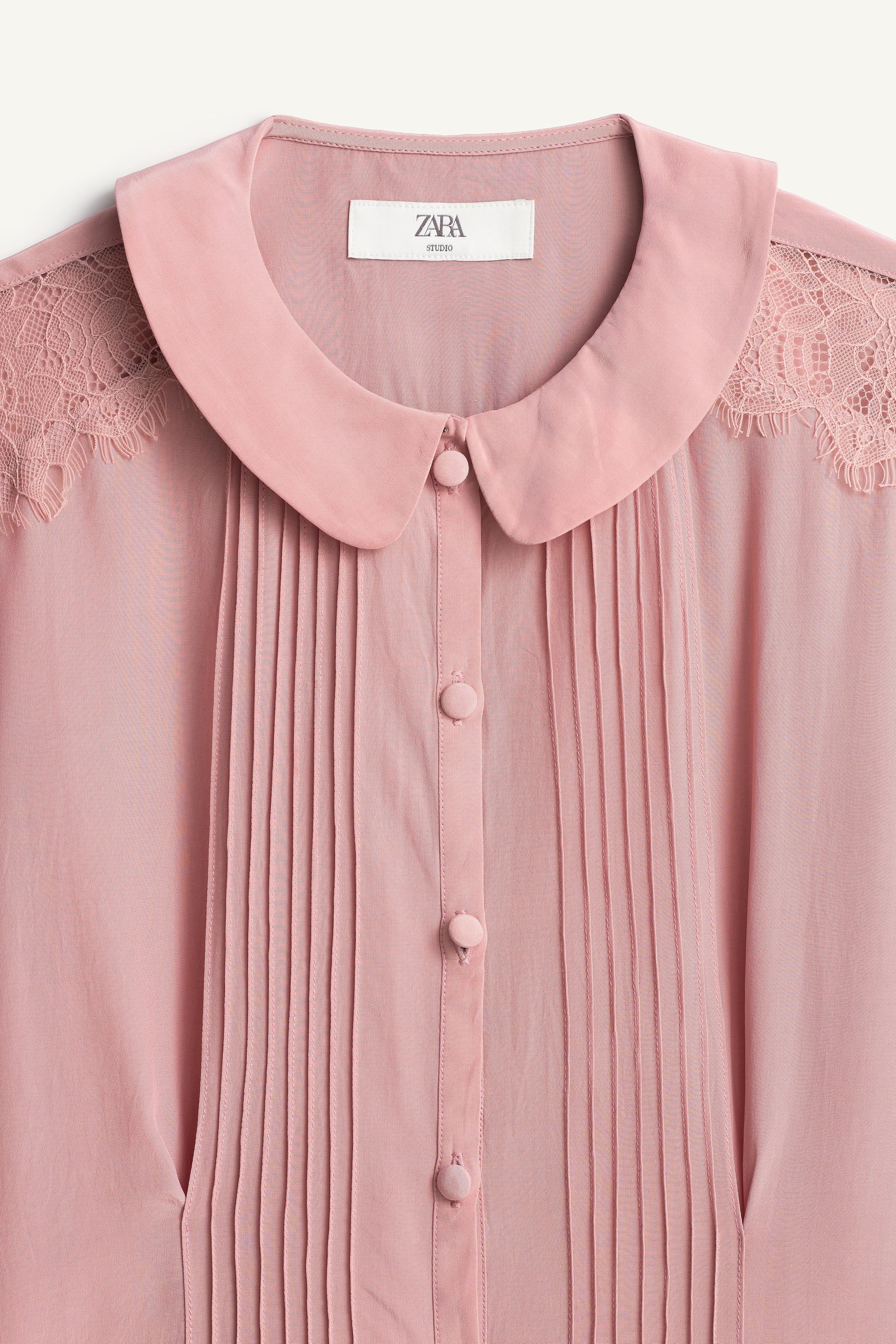 CHEMISE PLIS DENTELLE ÉDITION LIMITÉE