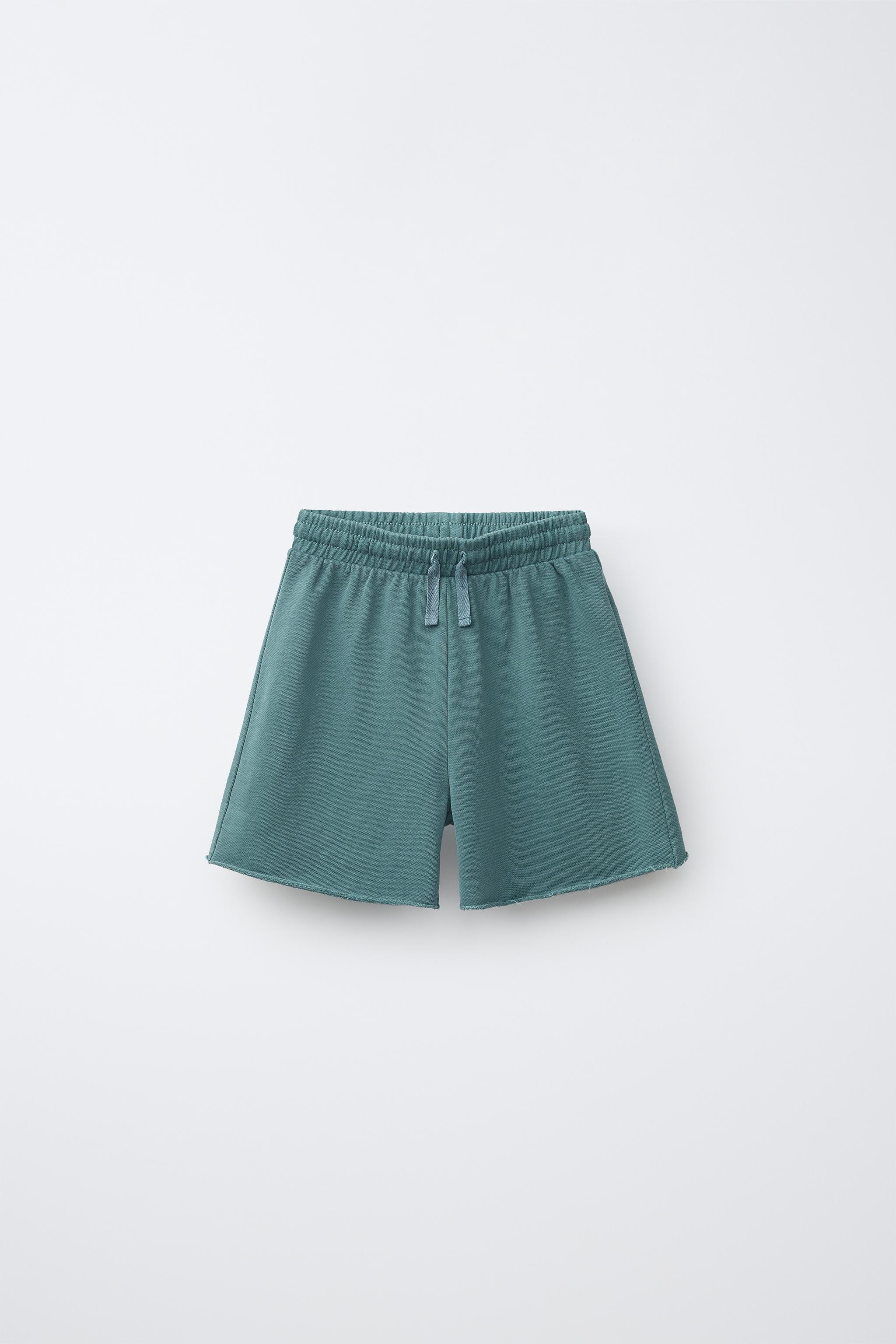 BERMUDA LISA - Azul-esverdeado | ZARA Brasil