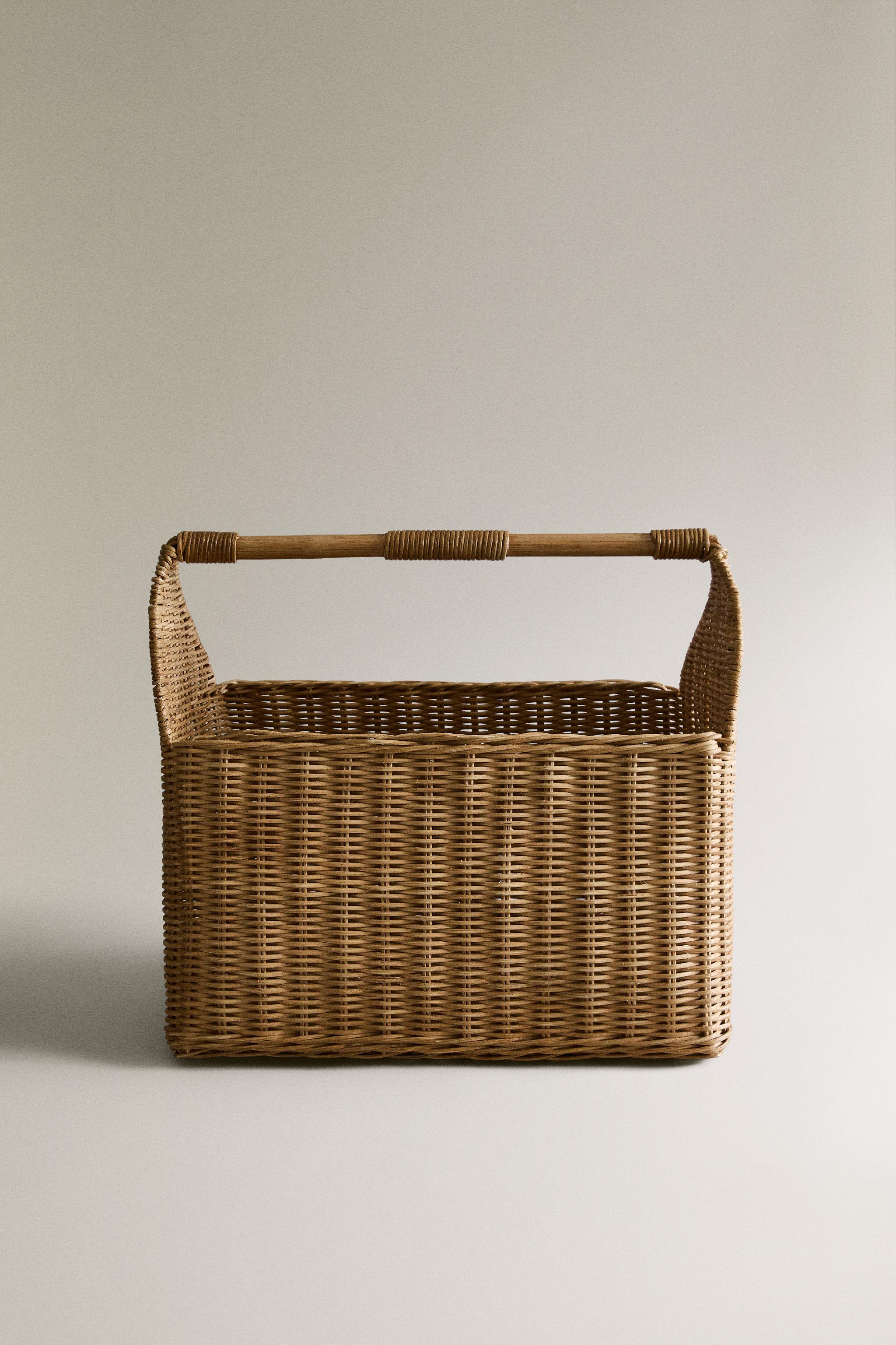 KIDS HOUSE BASKET — Light beige