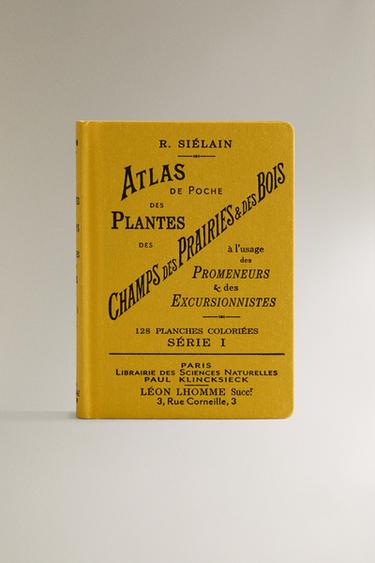 ATLAS DE POCHE DES PLANTES CHAMPS, DES PRAIRIES ET DES BOIS SÉR 1 BOOK - Yellow by Zara - Image 0