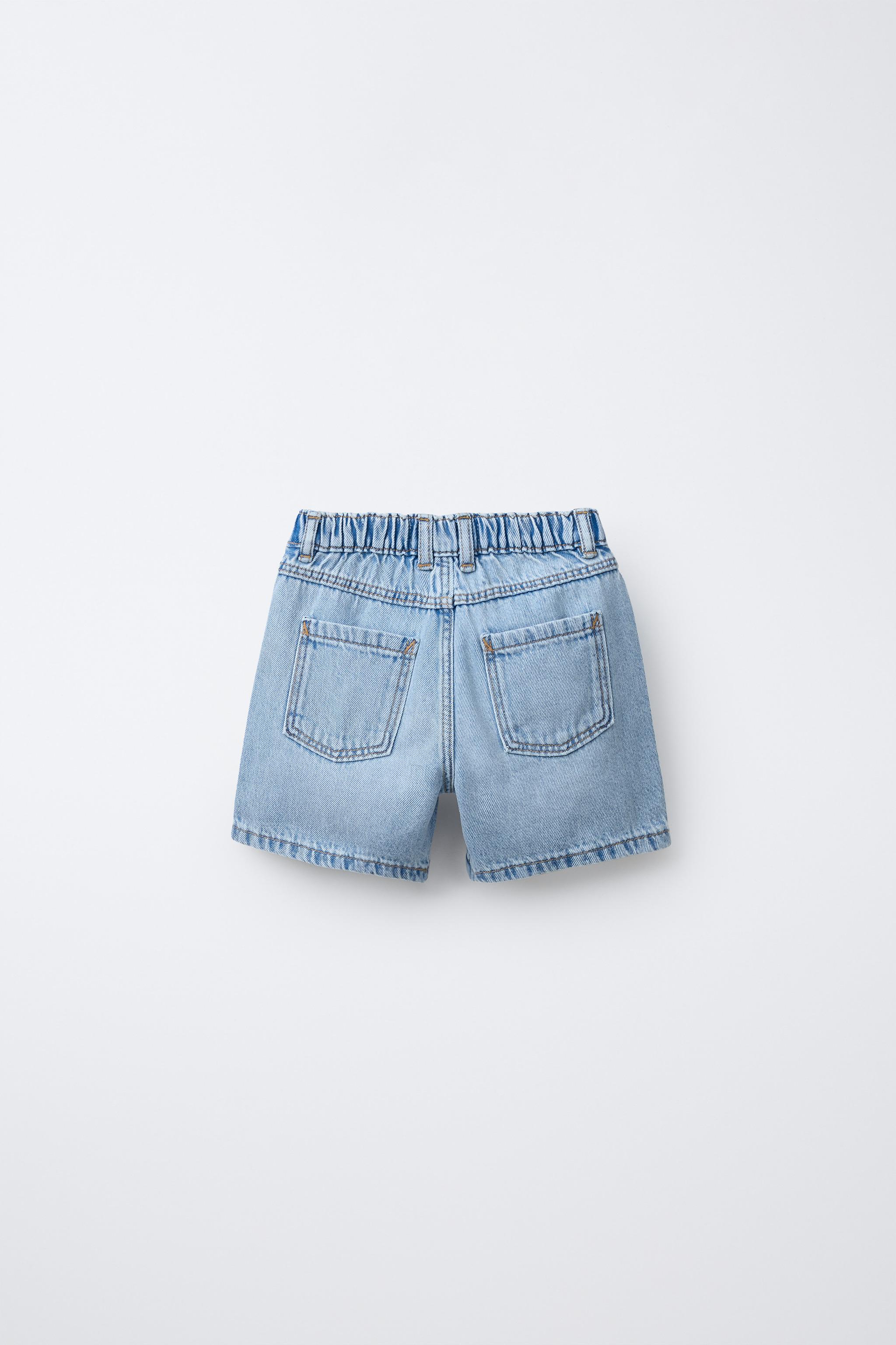 BERMUDA EN JEAN BAGGY