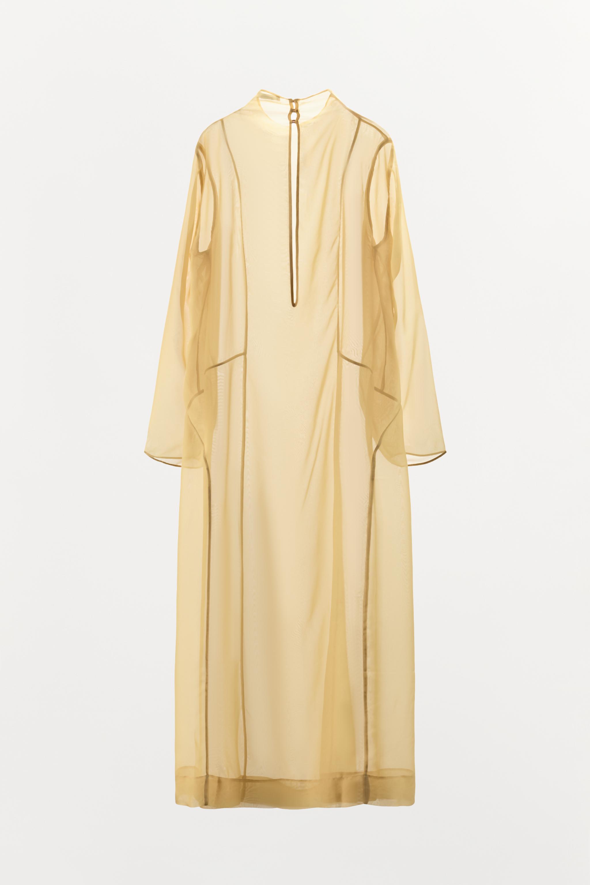 ROBE LONGUE EN ORGANZA