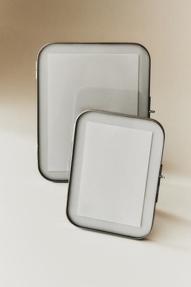 CADRE PHOTO MÉTAL ANGLES ARRONDIS - Argent de Zara - Image 6