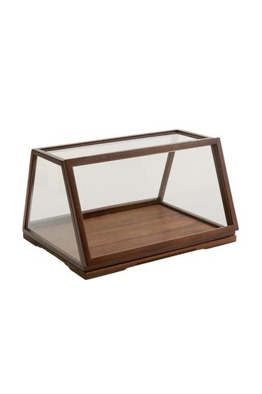 WOODEN DISPLAY STAND - Transparent by Zara