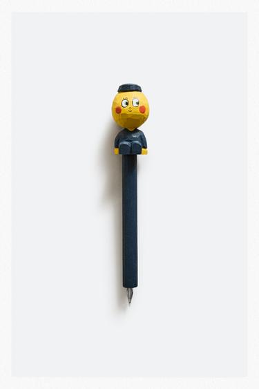 LIMONCELLA X THE ANIMALS OBSERVATORY WOODEN PEN - Blue by Zara