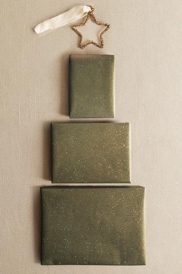 PAPIER CADEAU BRILLANT DE NOËL - Multicolore de Zara - Image 5