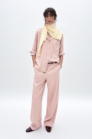 CAMISA BOLSILLO - Rosa de Zara