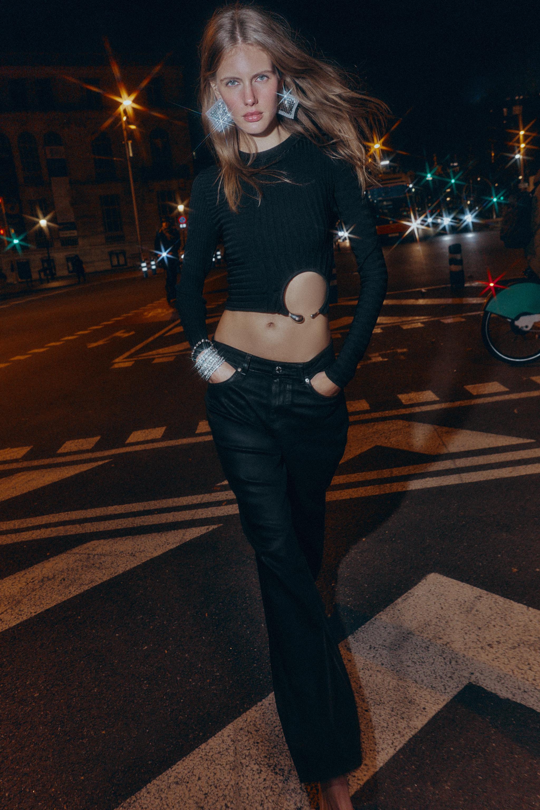 クロップ丈トップス – レディース | ZARA 日本