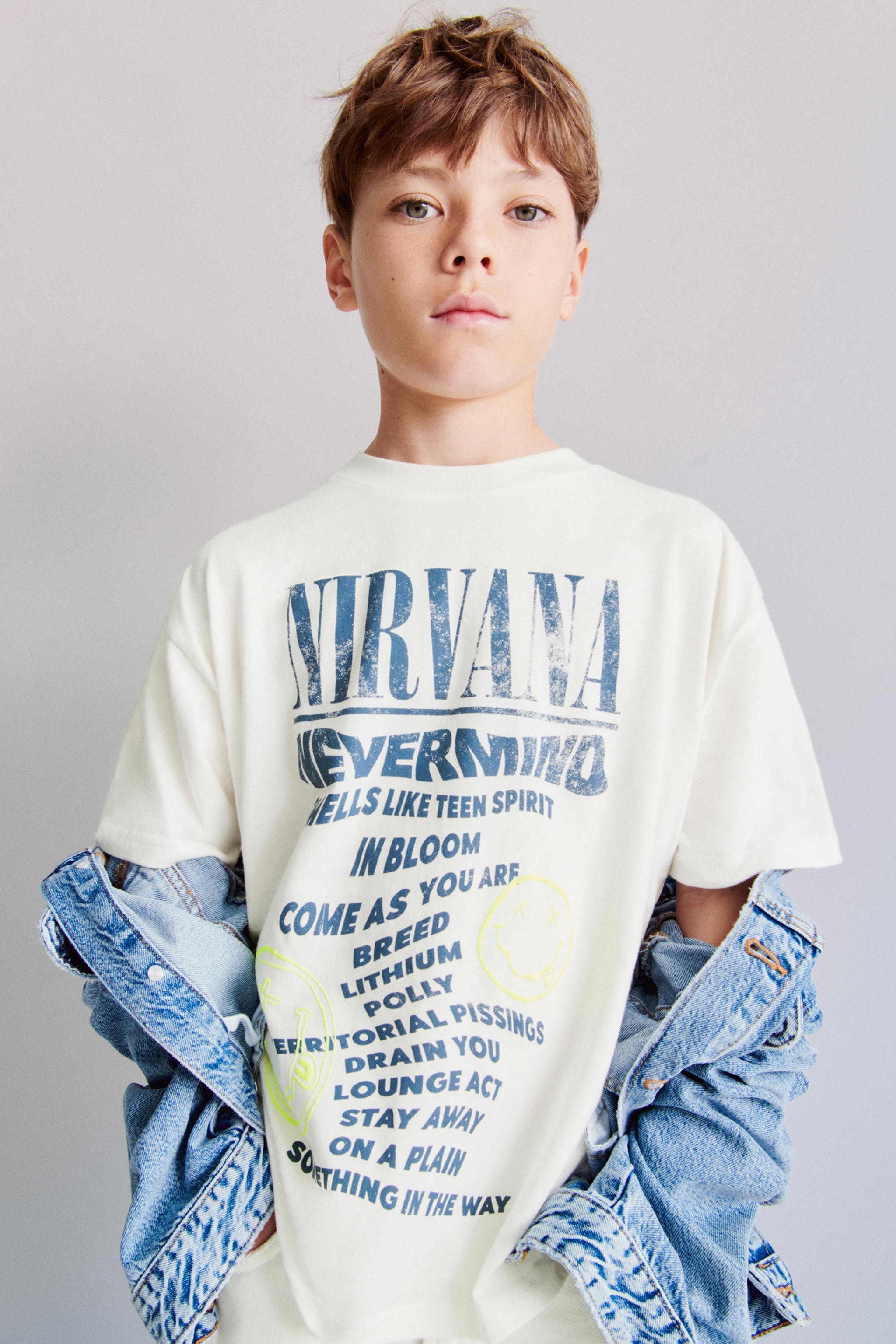 NIRVANA ® タンクトップ - ホワイト | ZARA Japan / 日本