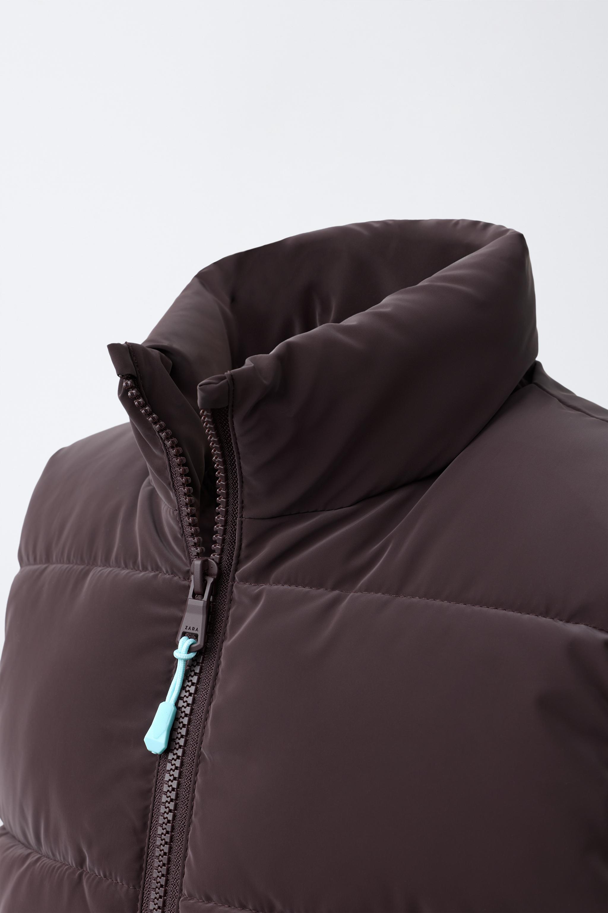 GILET MATELASSÉ EFFET GOMME