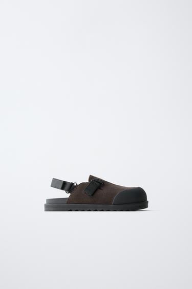 URBAN CLOGS - Brown by Zara