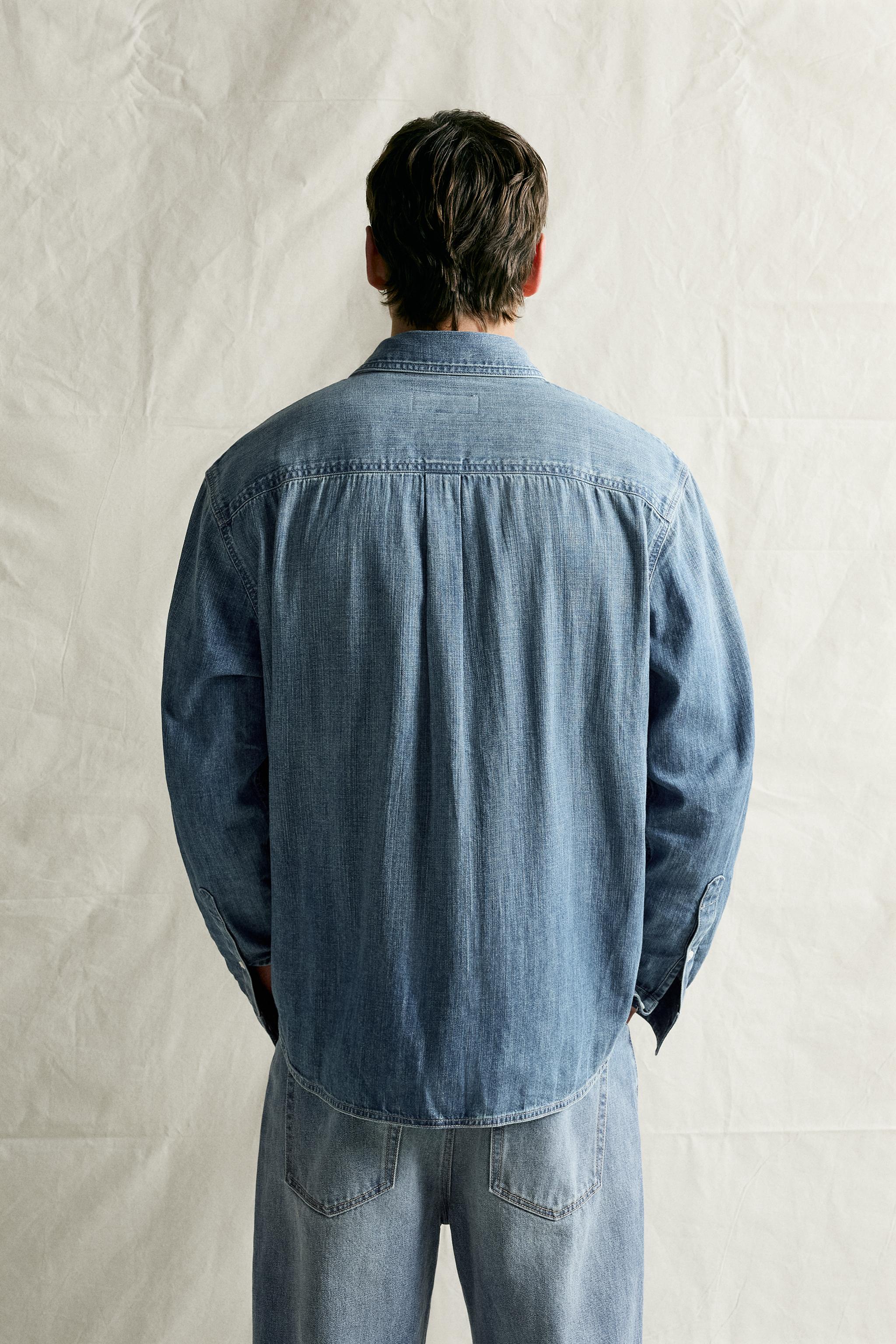 REGULAR FIT DENIM SHIRT