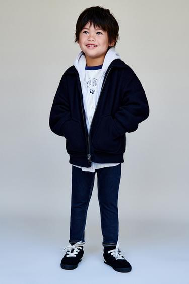 BASIC DENIM LEGGINGS - Blue by Zara