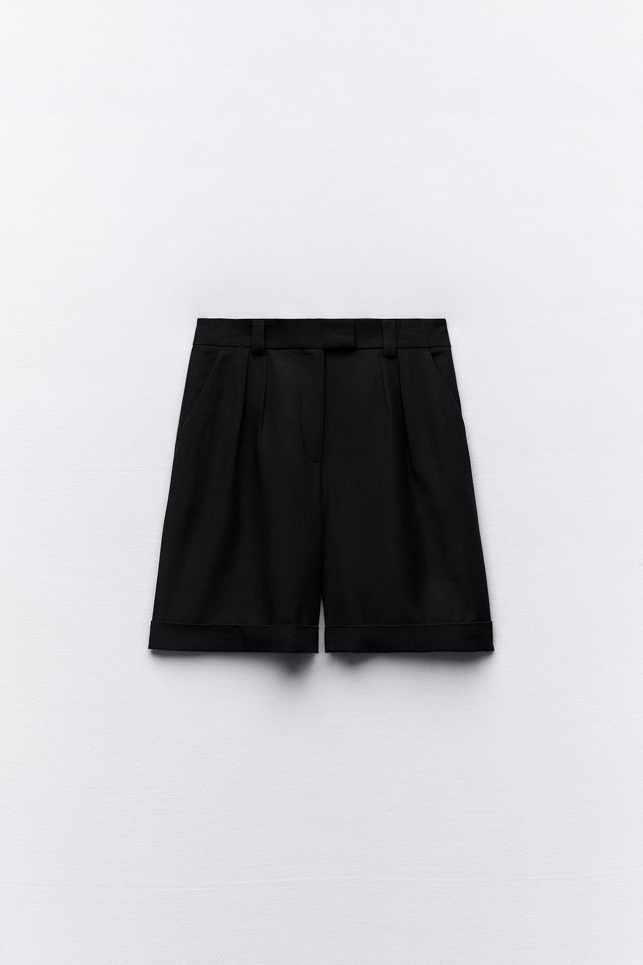 Black 2024 shorts zara