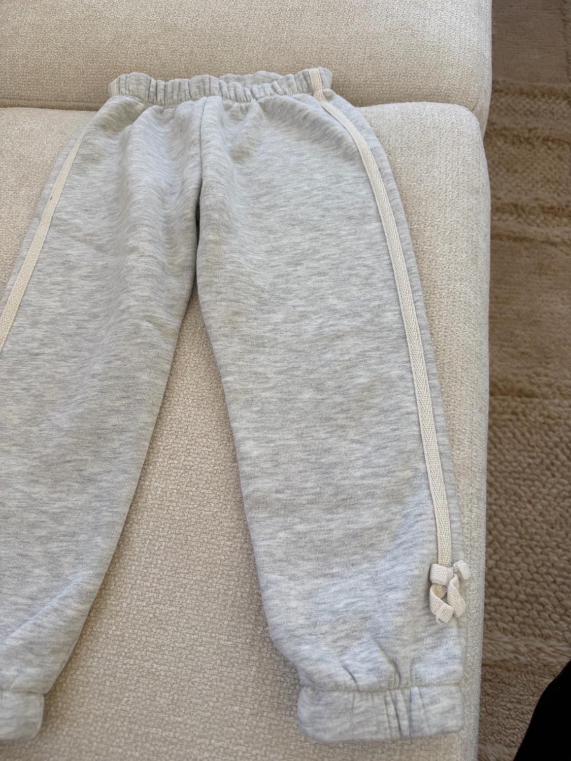 JOGGER PANTS WITH TIE BELT - Image 5