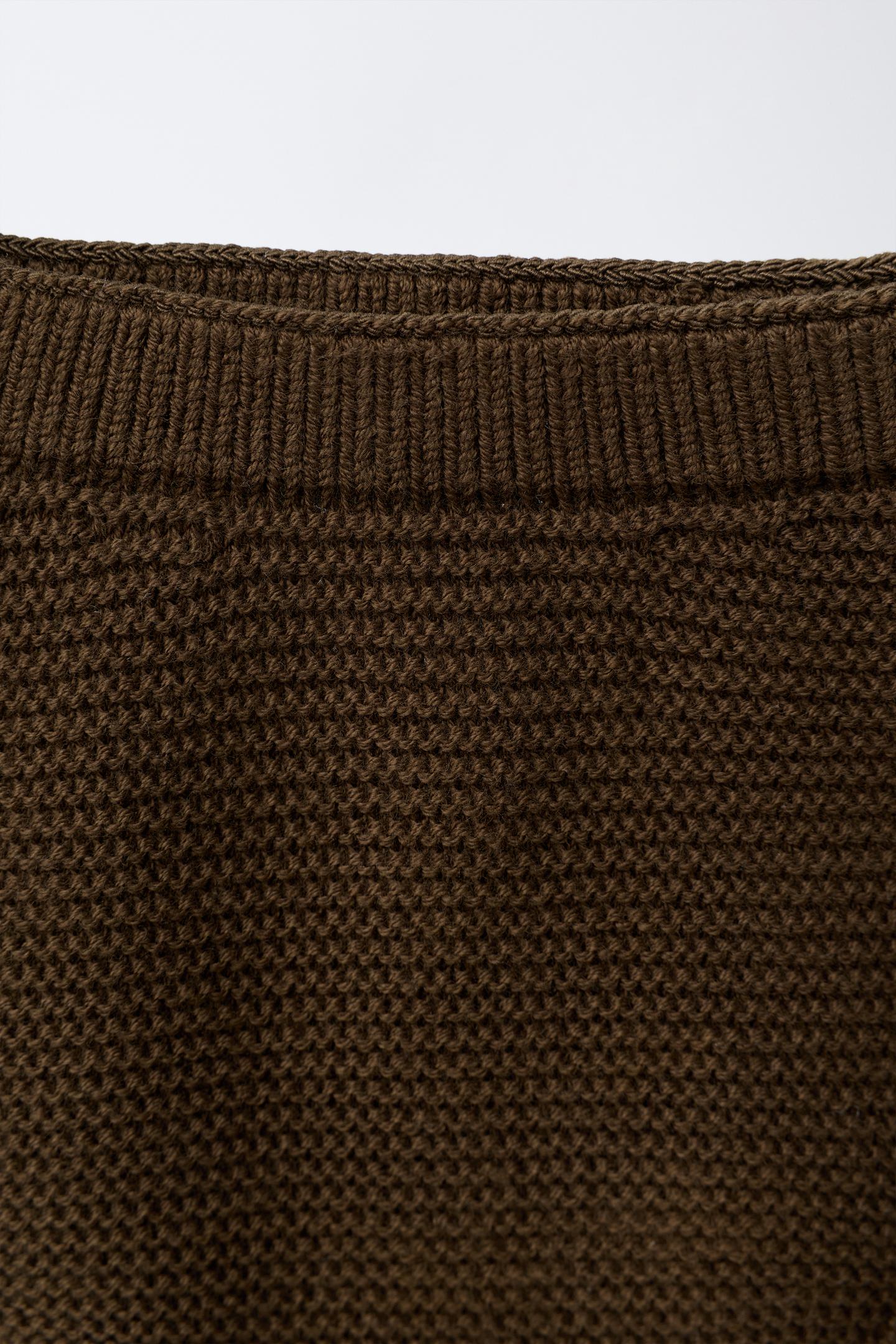 Трусы Links Knit для детей — Zara, цвет: Коричневый — фото 4