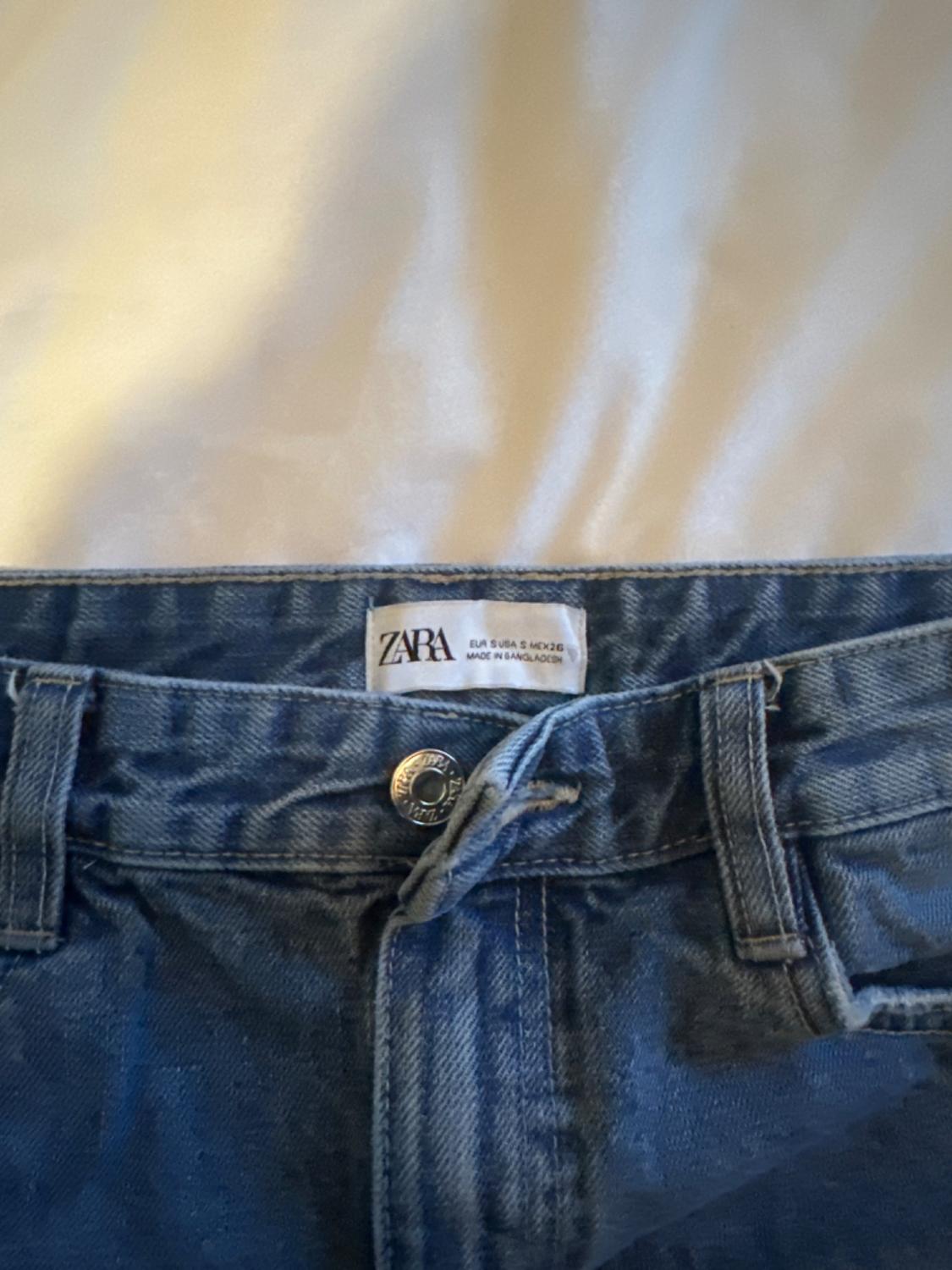 DENIM TRF CARGO SKIRT - Image 3