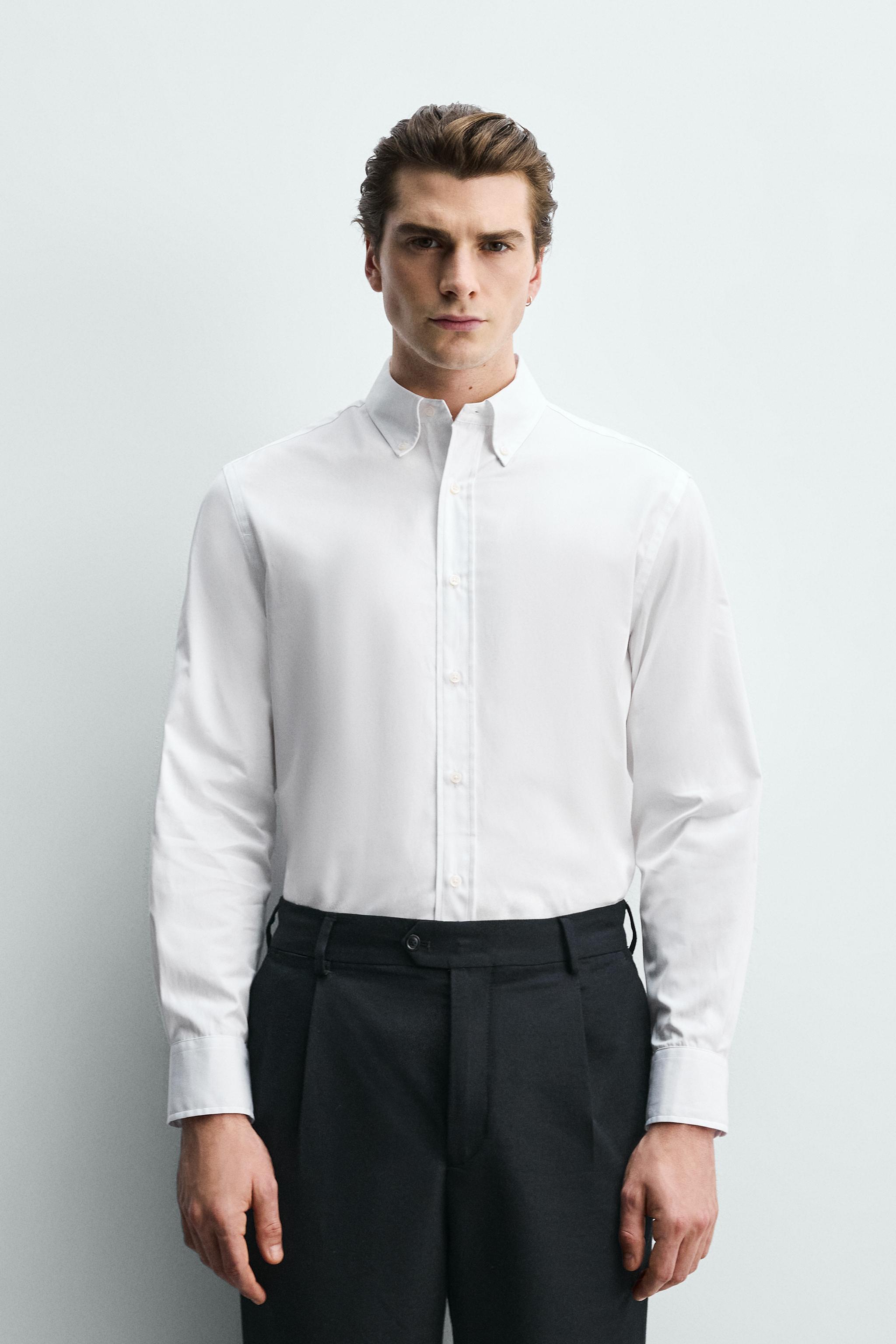 CHEMISE REGULAR FIT COTON