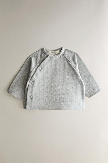 ENSEMBLE DE NAISSANCE BÉBÉ - Gris chiné de Zara - Image 2