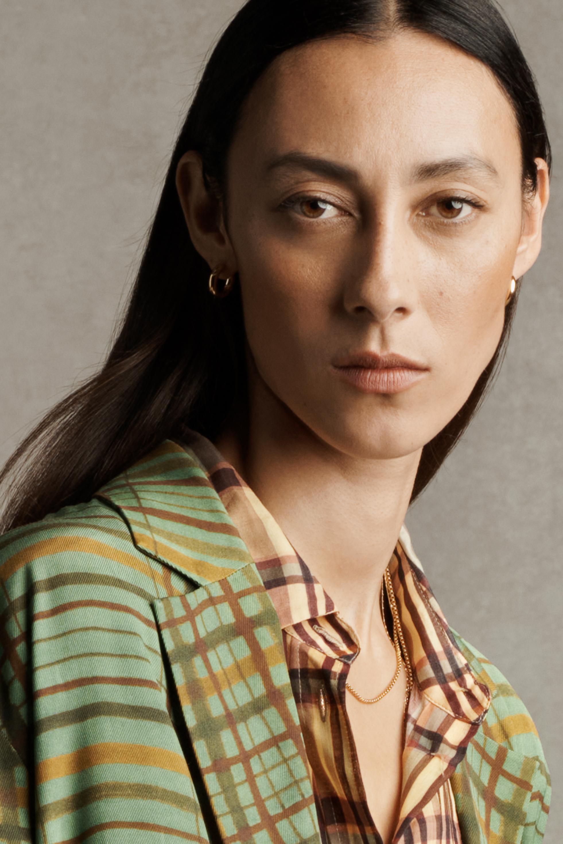 ZARA チェック柄 ダブルブレストブレザー 7 ZARA チェック柄 ダブルブレストブレザー 7