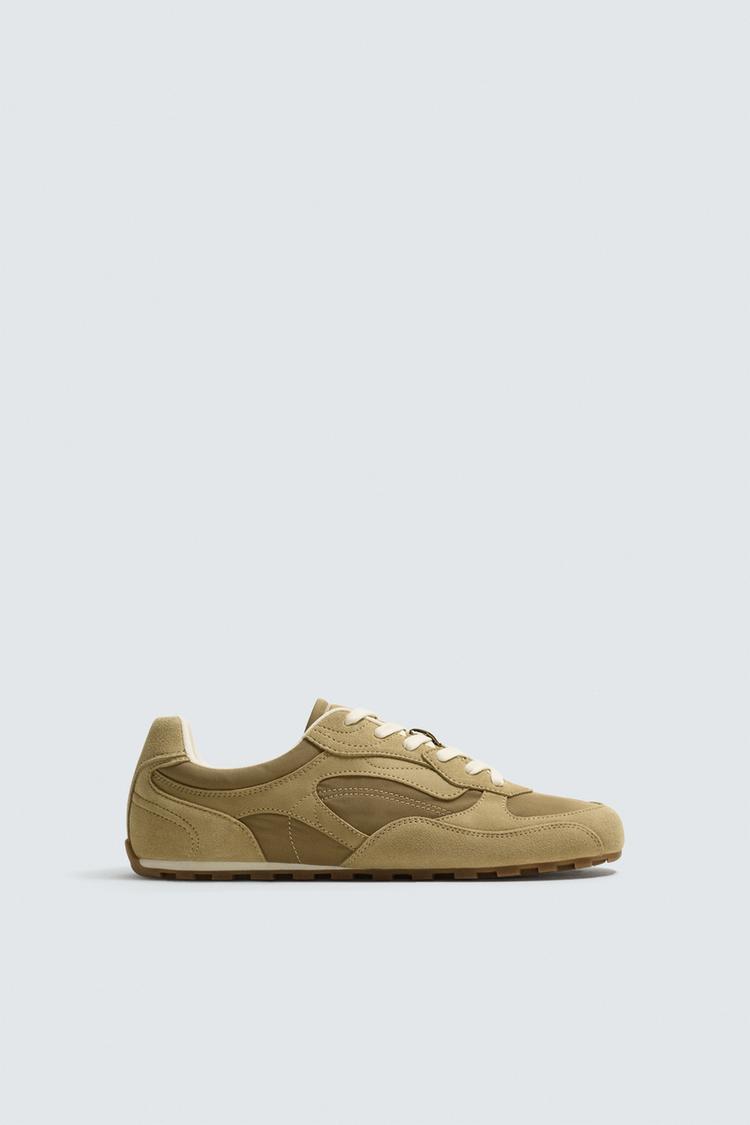 ZARA RETRO STYLE TRAINERS